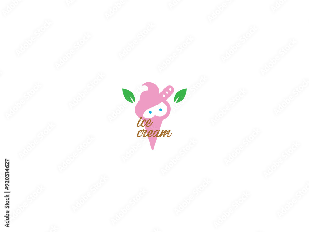 ice cream logo design ice cream logo design