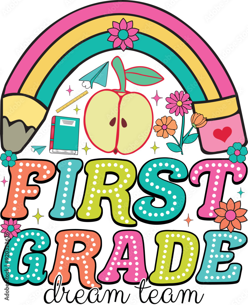 Obraz premium back to school