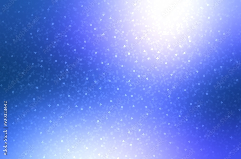 Light snow glittering on shiny airy blue background. Winter outside illustration. Light snow glittering on shiny airy blue background. Winter outside illustration.