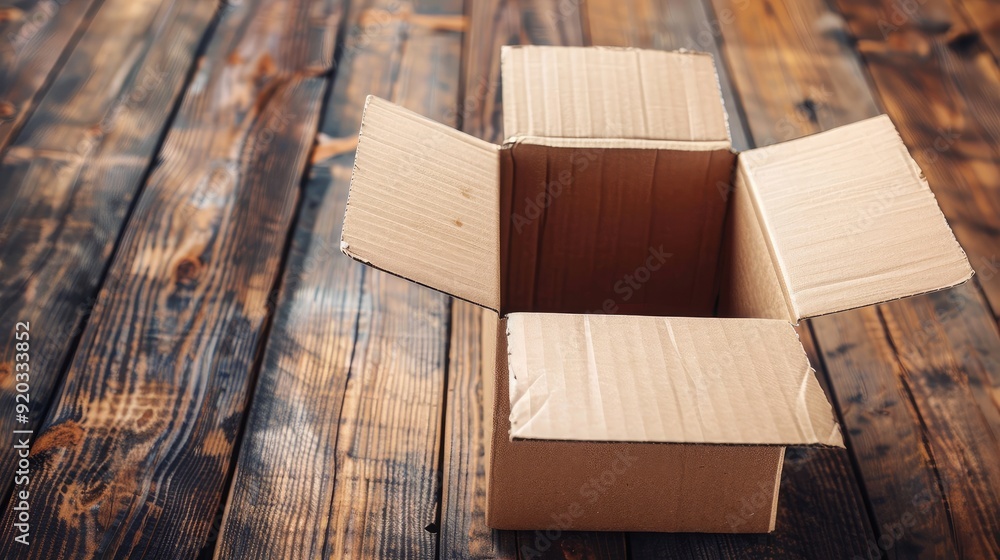 Cardboard box Generative AI Cardboard box Generative AI