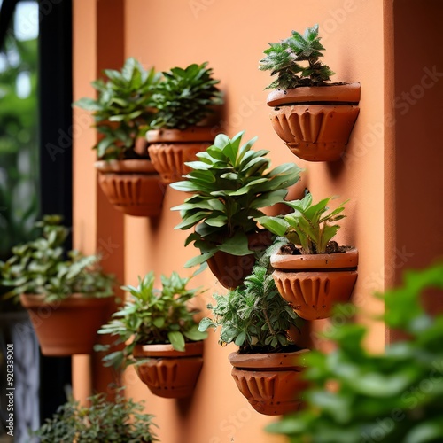 terracotta wall planters wall mounted planters crafted from terr photo