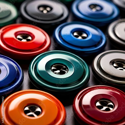 tinted buttons buttons with a tinted or colored finish for a sub photo