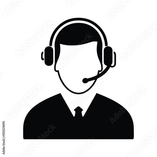 Illustration icon of customer service concept