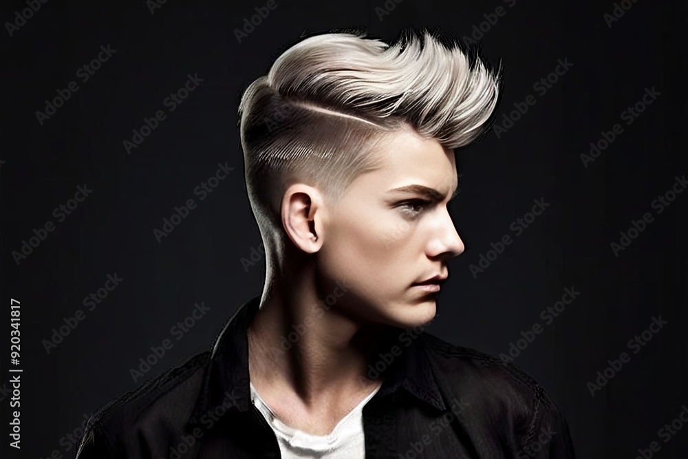 undercut a trendy hairstyle where the sides and back of the hair undercut a trendy hairstyle where the sides and back of the hair