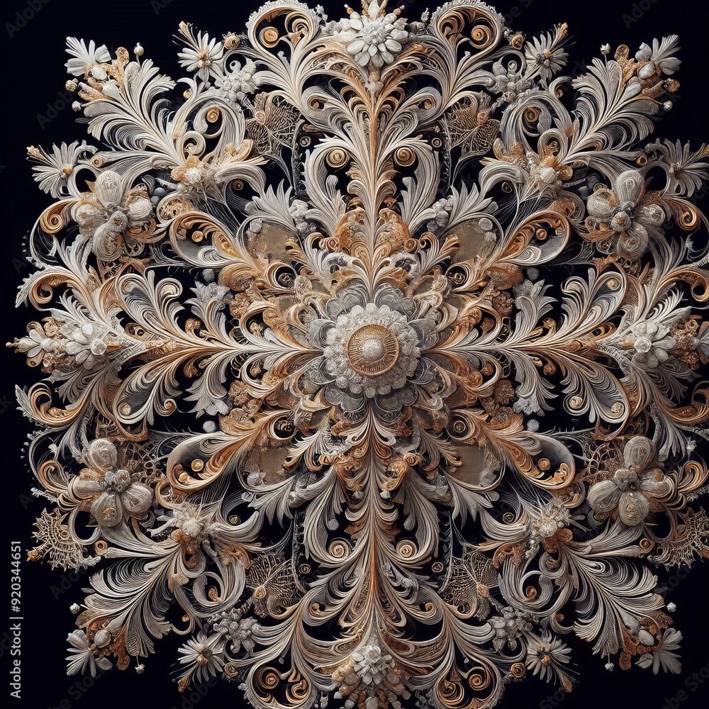 Venetian lace A luxurious and intricate lace design influenced Venetian lace A luxurious and intricate lace design influenced