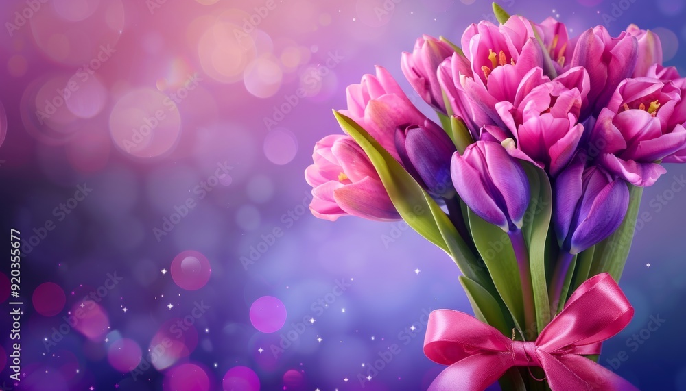 Obraz premium Flowers for Mother's Day Spring Celebration
