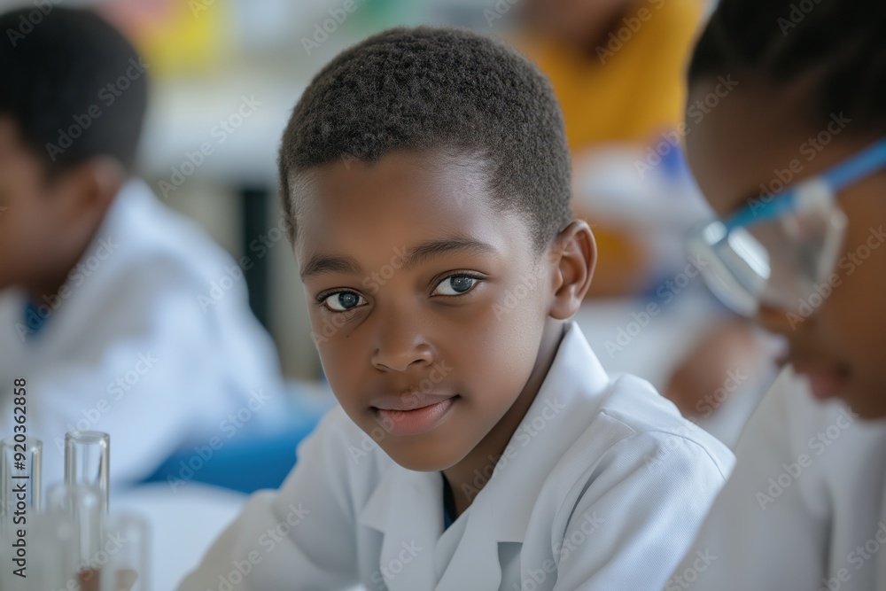 Multicultural UK school children in class in school Multicultural UK school children in class in school
