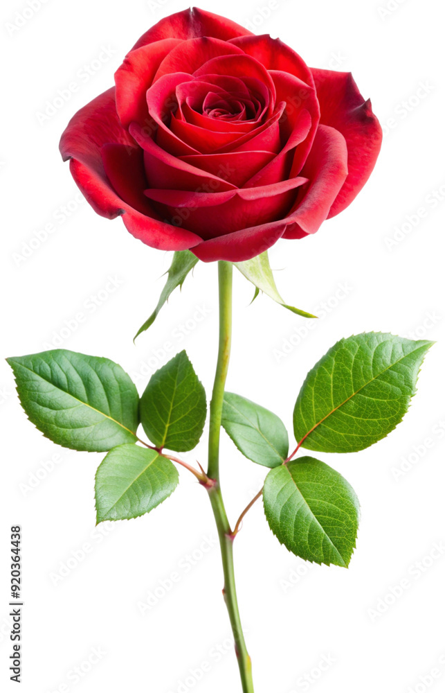 Fototapeta premium Rose, red rose