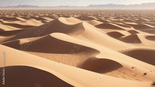 Fototapeta Naklejka Na Ścianę i Meble -   Sand dunes in the desert