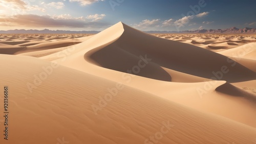 Fototapeta Naklejka Na Ścianę i Meble -  Sand dunes in the desert