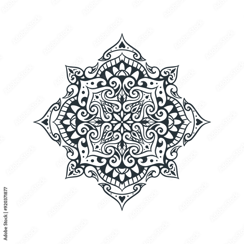 mandala ornament template vector element mandala ornament template vector element