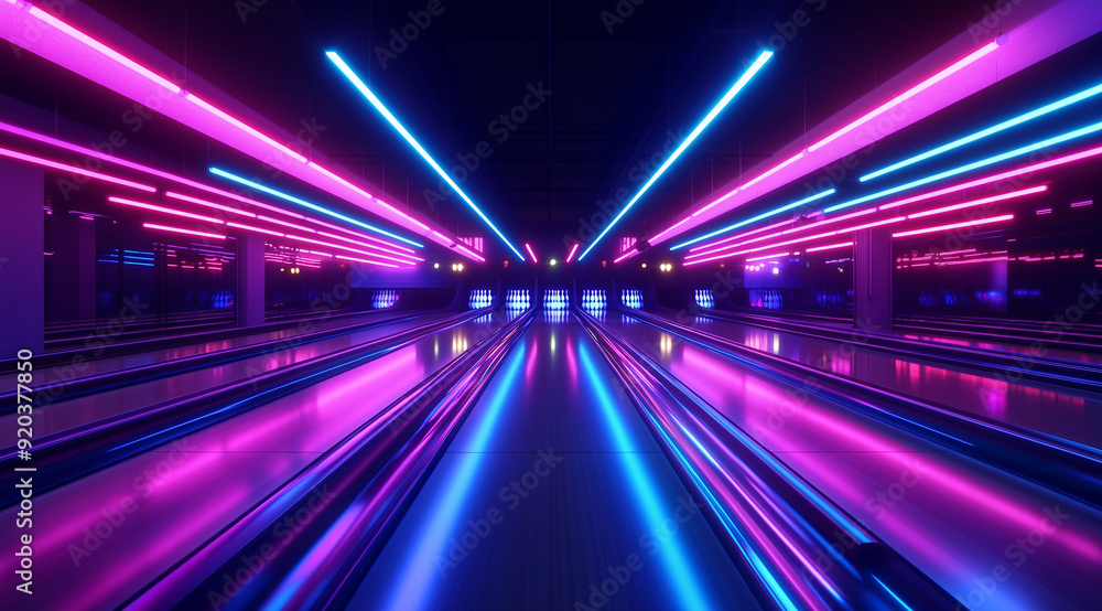 Neon-Lit Bowling Alley Captures the Glow: A Visual Experience in Ultra HD Neon-Lit Bowling Alley Captures the Glow: A Visual Experience in Ultra HD
