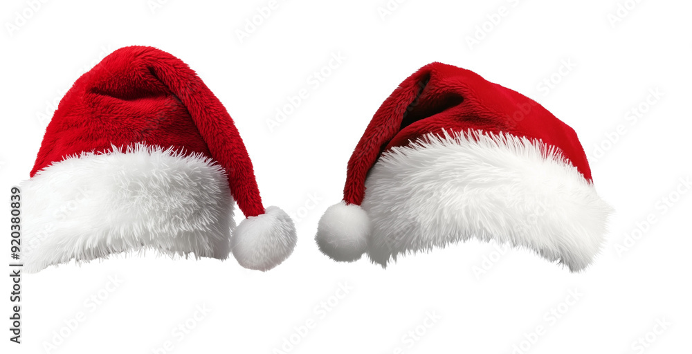 © carolina - set of santa claus hat isolated PNG © carolina - set of santa claus hat isolated PNG