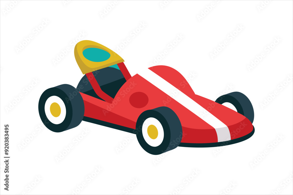 go kart vehicle vector artwork illustration go kart vehicle vector artwork illustration