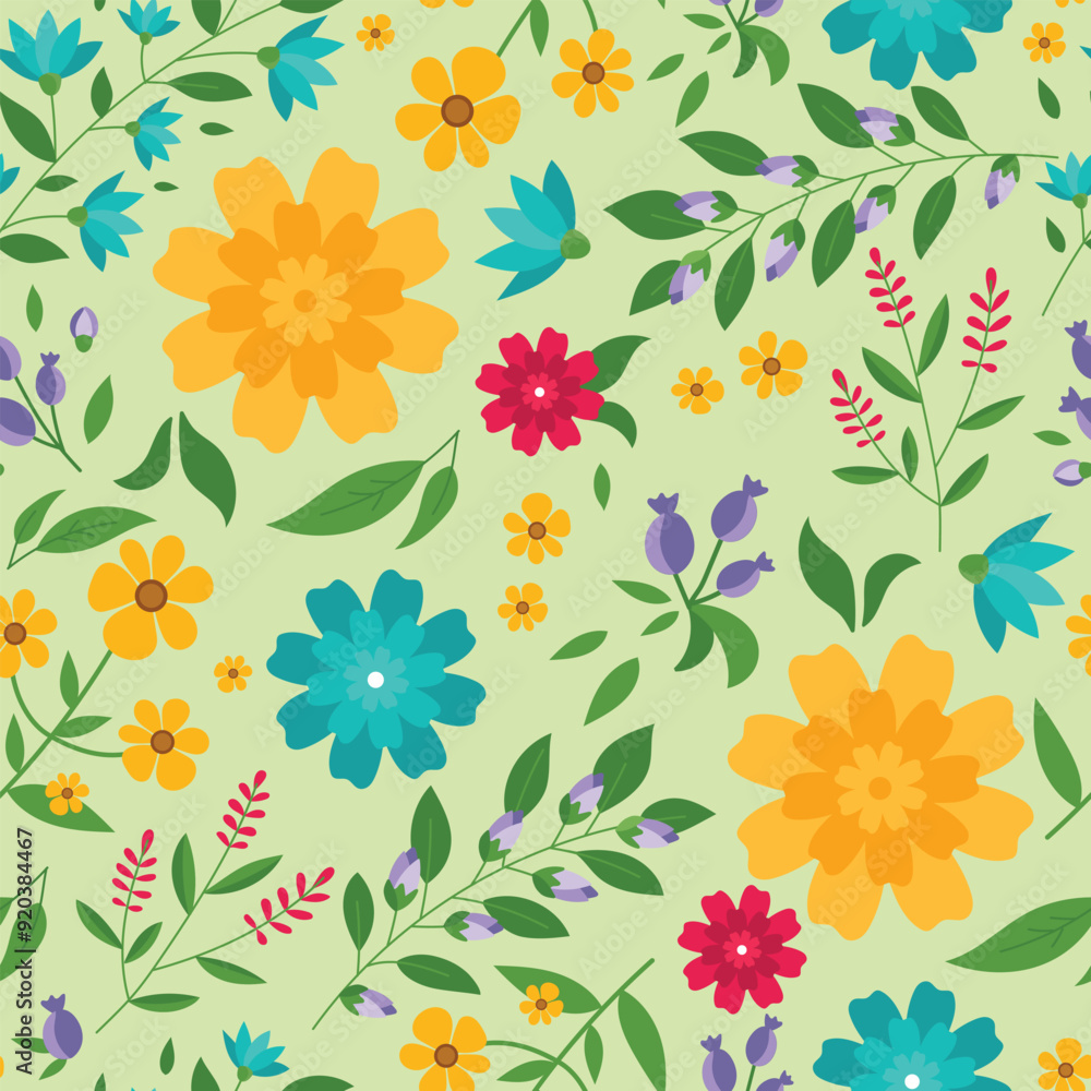Abstract Seamless Floral Pattern Garments Pattern Clothing Pattern Abstract Seamless Floral Pattern Garments Pattern Clothing Pattern