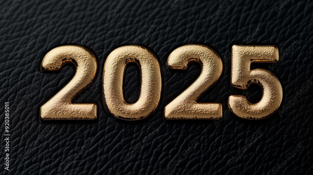 2025 in a highcontrast serif font with a luxurious gold foil texture applied ideal for elegant and premium branding 2025 in a highcontrast serif font with a luxurious gold foil texture applied ideal for elegant and premium branding