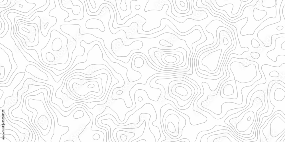 Vector black wave curve Topography grid map. white wave line geography landscape Topo contour map on white background. Geographic mountain relief diagram line pattern. Vector black wave curve Topography grid map. white wave line geography landscape Topo contour map on white background. Geographic mountain relief diagram line pattern.