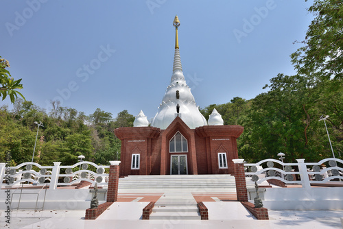 Dhammasathan Suan Rangsi Ariya Maitreya is the most famous landmark in Uthai Thani, Thailand  photo