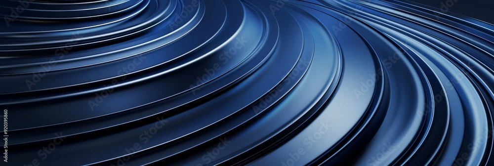 This trendy blue wave pattern beautifully showcases depth and fluidity, making it perfect for modern media applications This trendy blue wave pattern beautifully showcases depth and fluidity, making it perfect for modern media applications