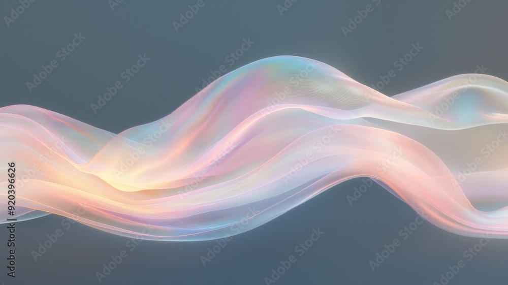Close-up of ethereal pastel neon pink, purple, lavender, mint holographic background. Abstract modern curved blurred surreal futuristic disco, rave, techno, festive dreamlike backdrop Close-up of ethereal pastel neon pink, purple, lavender, mint holographic background. Abstract modern curved blurred surreal futuristic disco, rave, techno, festive dreamlike backdrop