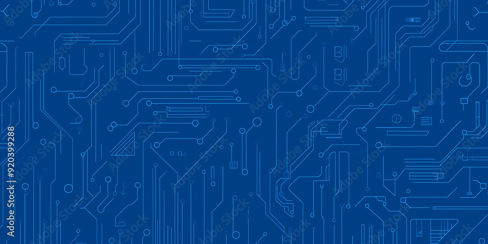 Blue circuit board Technology stock background photo Blue circuit board Technology stock background photo