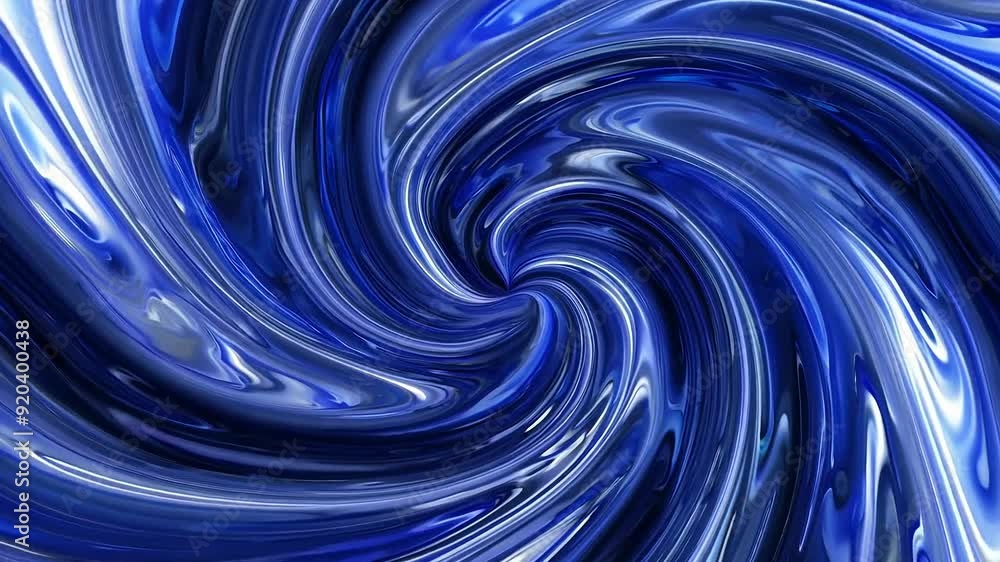 Swirling blue white abstract liquid pattern Swirling blue white abstract liquid pattern