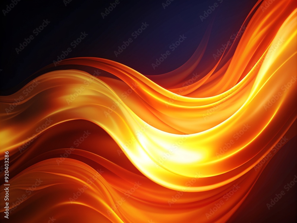 Obraz premium abstract background with waves AI generated