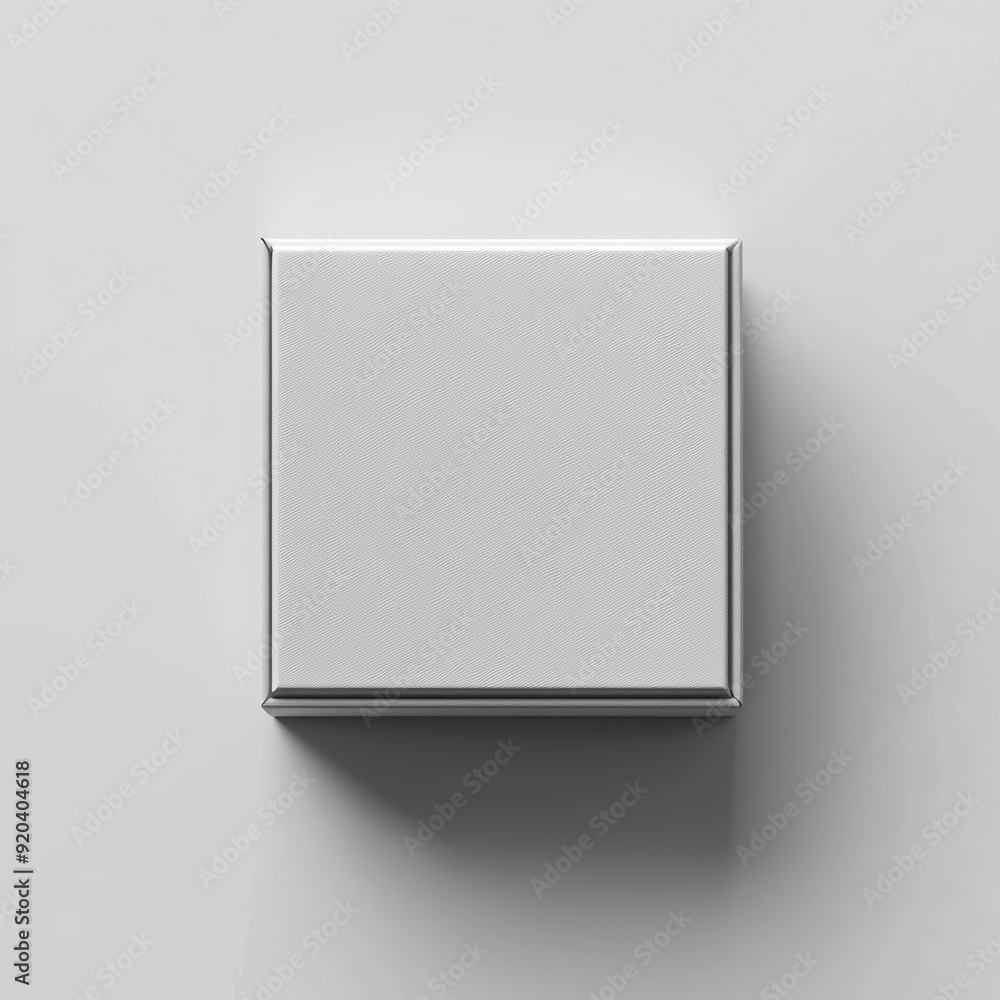 White Box Mockup, Product Packaging Design Template White Box Mockup, Product Packaging Design Template