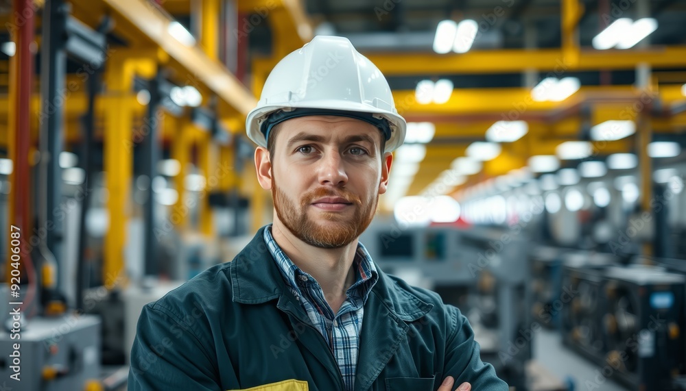 portrait of a smiling engineer portrait of a smiling engineer