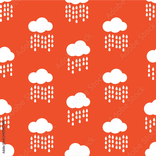 Clouds seamless pattern 