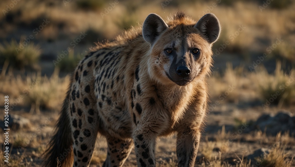 hyena in serengeti national park city hyena in serengeti national park city