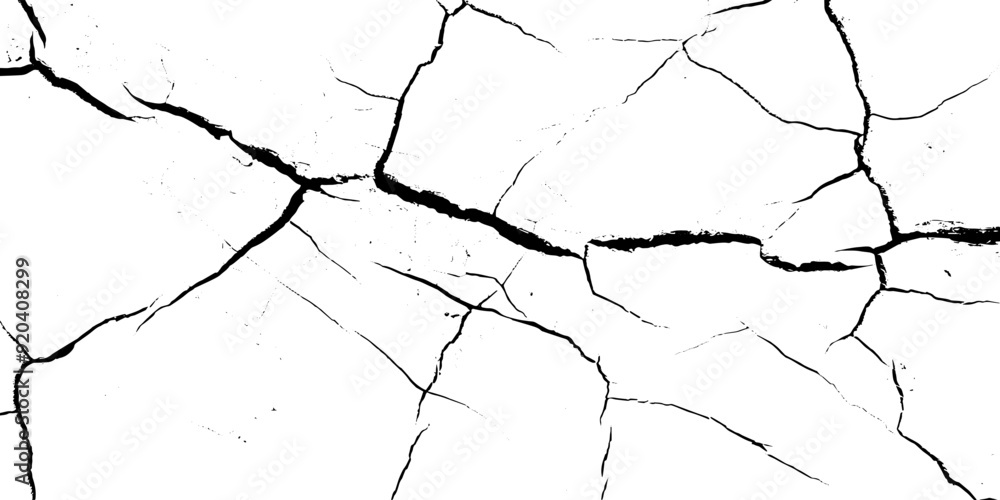 Earthquake and ground cracks, hole effect, craquelure and damaged wall texture. Vector Earthquake and ground cracks, hole effect, craquelure and damaged wall texture. Vector