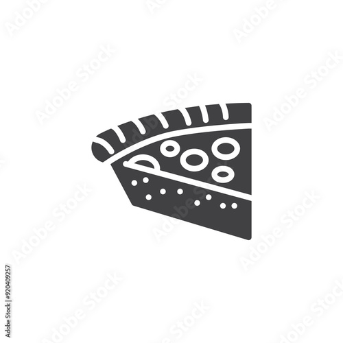 Quiche vector icon