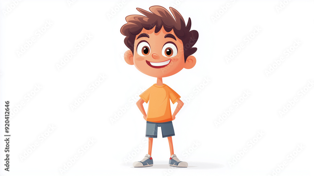 Fototapeta premium child with a smile