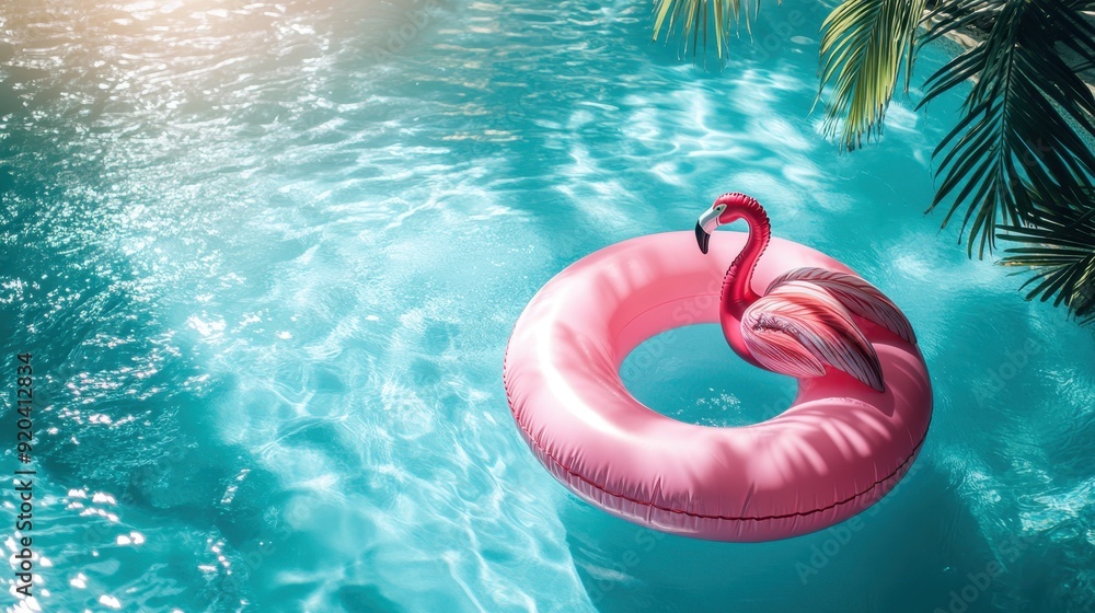 Flamingo pink swim main image 0