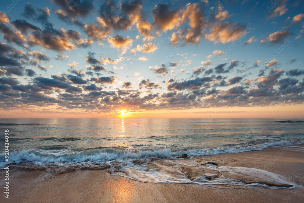 Sunrise over St. Augustine Beach, Florida Sunrise over St. Augustine Beach, Florida