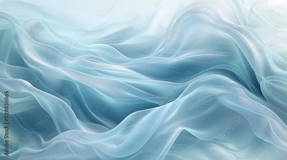 abstract background with soft blue waves, light skyblue and cyan colors, minimalistic style, vector illustration abstract background with soft blue waves, light skyblue and cyan colors, minimalistic style, vector illustration