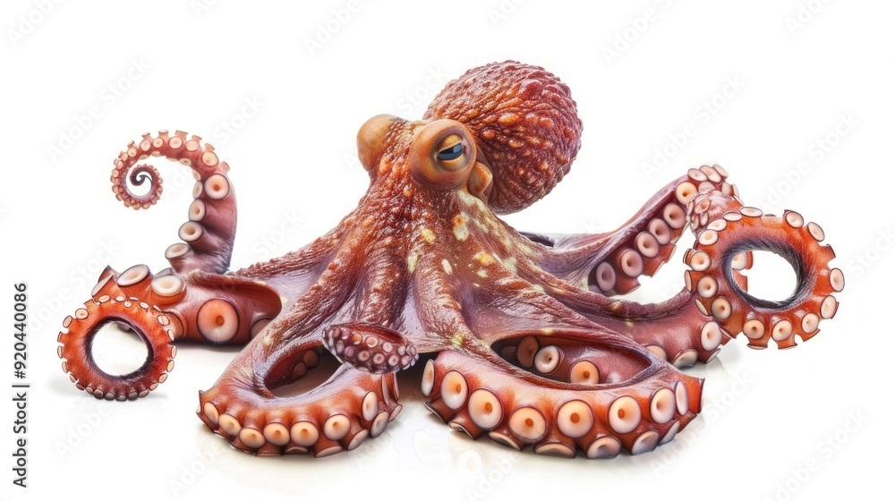Obraz premium Octopus with Eight Tentacles