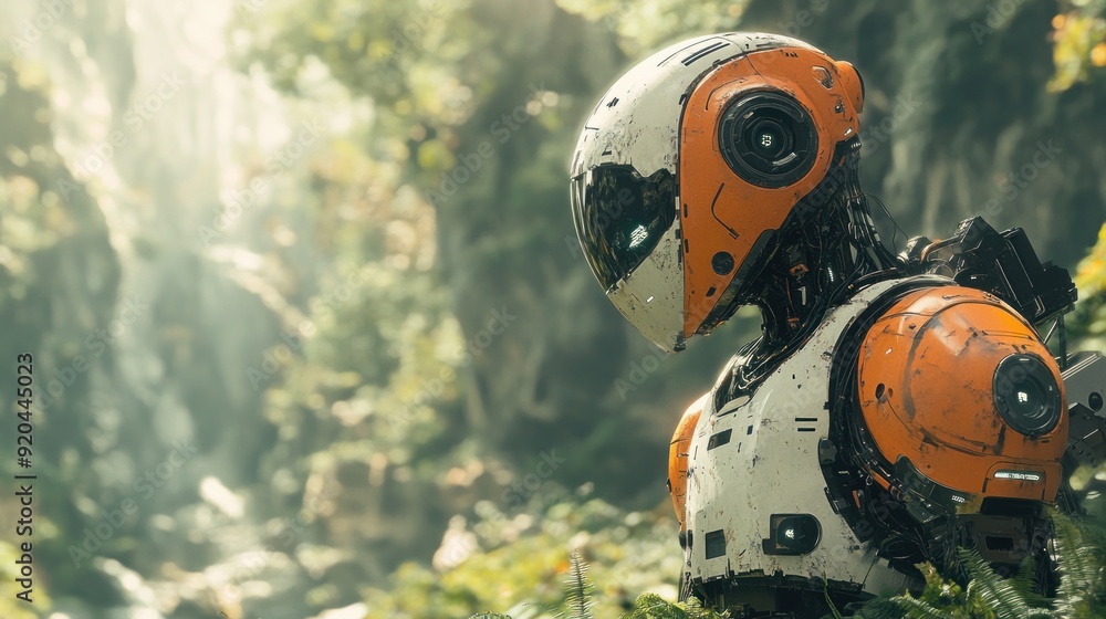 Robot in a Forest Robot in a Forest
