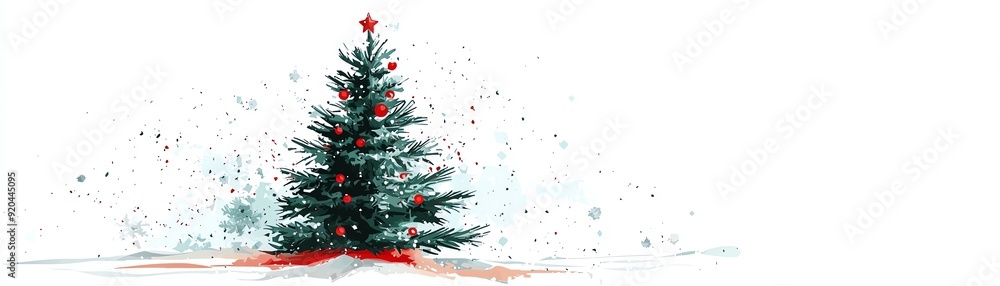 Christmas tree sticker set, simple and clean design, perfect for holiday crafts, Christmas tree sticker set, simple and clean design, perfect for holiday crafts,