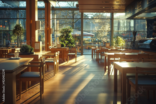 Cafeteria interior