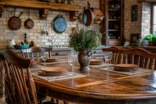 Country kitchen interior