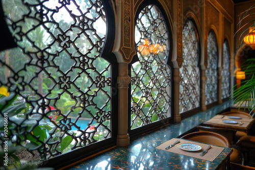 Indian restaurant interior