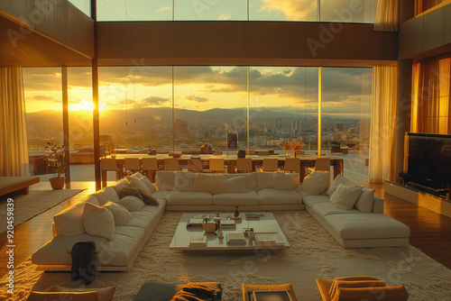 Modern architecture interior