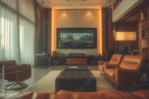 Modern interior room