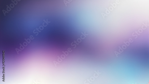 White blue purple blurred abstract gradient on grainy background