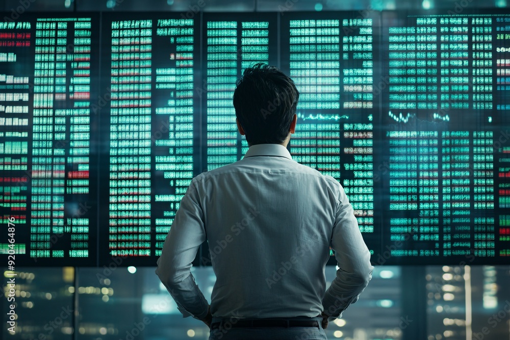 A documentary-style image capturing the fluctuating currency exchange rates on digital screens in a global financial hub, with worried investors monitoring the changes closely, A documentary-style image capturing the fluctuating currency exchange rates on digital screens in a global financial hub, with worried investors monitoring the changes closely,