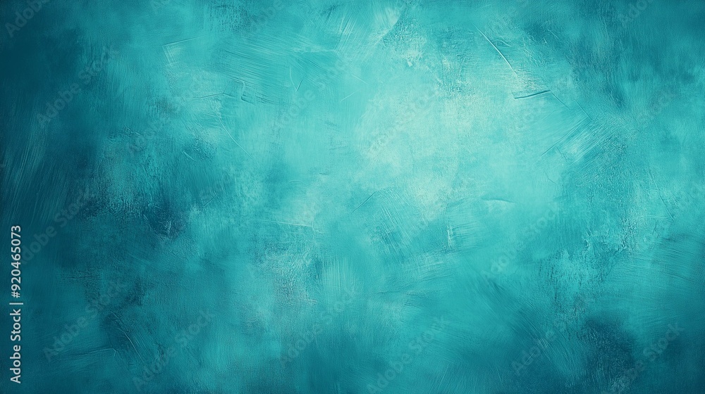 Fototapeta premium Teal minimalistic background