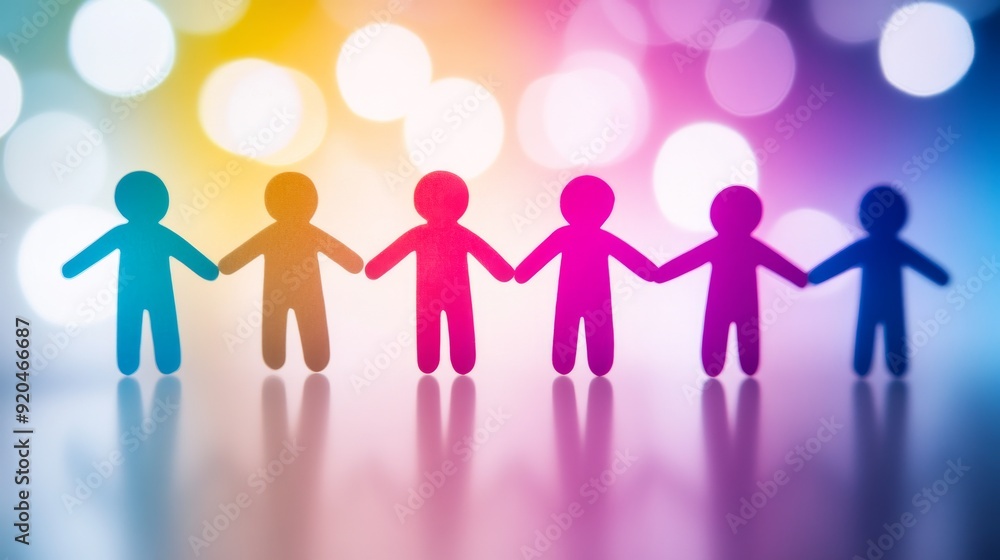 Team unity and support with empathy leader, happy peaceful workplace, vibrant color. Team unity and support with empathy leader, happy peaceful workplace, vibrant color.