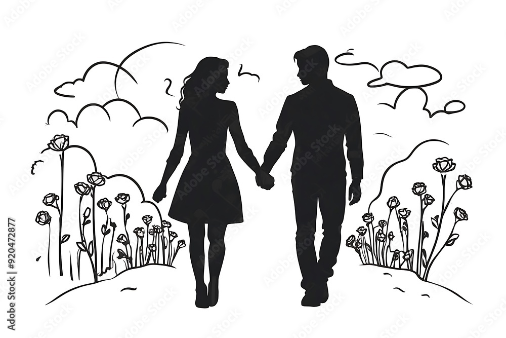 Coloring Book Illustration